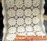 Handmade Table Cloth Crochet Table Runner Dining Party Tablecloth Lace