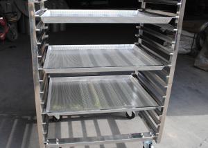 Wholesale Ss201 15 Layer Bread Trolley For Fast Food Kitchen Equipment from china suppliers