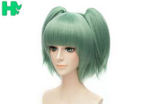 Wholesale Thick Cute Anime Green Cosplay Wig Heat Resistant Wigs Cosplay from china suppliers