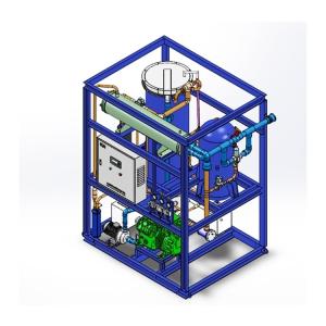 Wholesale 8300kg 111.4kw Tube Ice Machine Large Capacity 380V/3P/50Hz from china suppliers