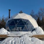 Well Insulated Geodesic Camping Dome North Face Snow Resistant Tourism