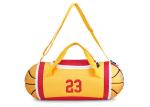 Personalized Sports Duffle Bags , Zipper Closure Basketball Sports Bag