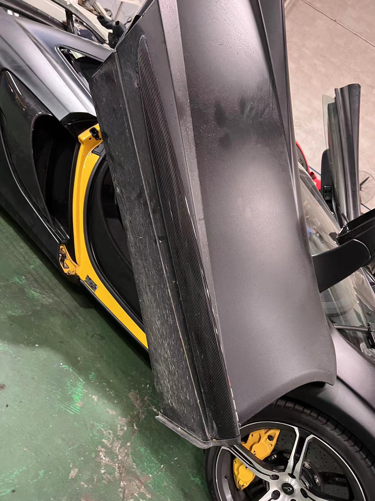 625C 650S Carbon Fiber Side Skirt 2011 - 2014 650s Gt3 Body Kit