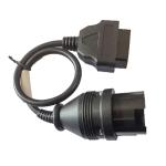 Brass ABS PVC Truck Diagnostic Cables Multipurpose Black Color