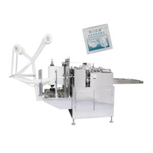 Wholesale Blood Collection Alcohol Swab Machine Vertical 3KW Tablet Packaging Machine from china suppliers