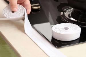 Wholesale Wall Caulk Tub Surround Sealer Trim Waterproof Mold Proof Self Adhesive Tape Kitchen Bathroom . from china suppliers
