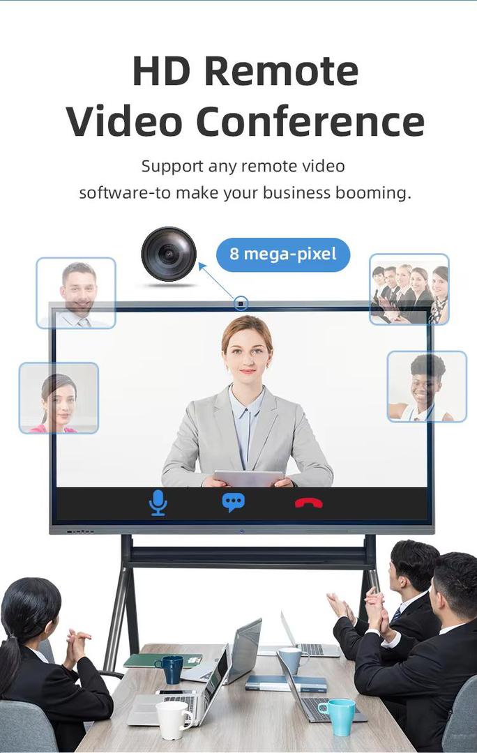 55 Inch 4K Screen Panel Smart Display Touch Screen Demo Board With Windows System 1