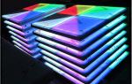 Best Price RGB Led Dance Floor For New Year Party Christmas Reunion panel light