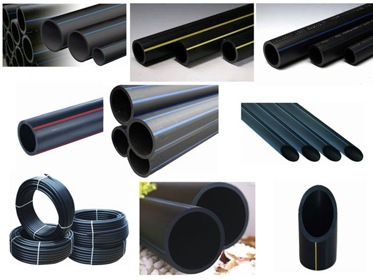 LG250 Water Supply and Gas Supply PE Pipe Extrusion Line with Screw L/D Ratio of 33 1