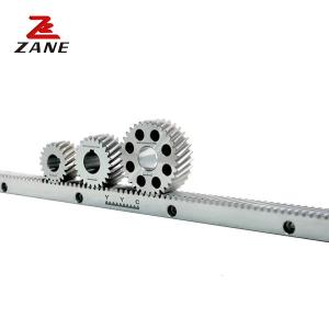 Wholesale 1.5M Rack Tooth End Grinding Industrial Motor Metal  Rack And Pinion from china suppliers