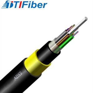 Wholesale G652D 6 12 24 48 72 96 Core Fiber Optic Cable ADSS Non Metallic from china suppliers