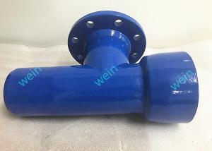 Wholesale High Pressure Socket Spigot Tee Cement Mortar Lining With Flanged Branch from china suppliers