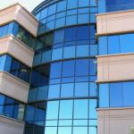 Residential Decoration Window Silver Blue Tint Privacy Glass Film