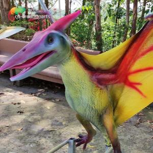 Wholesale ISO 110VAC Realistic Dinosaur Animatronic Pterosaur Playground Equipment from china suppliers