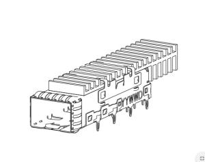 Wholesale DWDM EML LC Duplex Optical Fiber Transceiver 2291634-3 from china suppliers