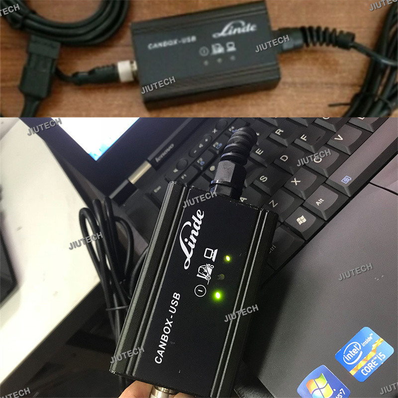 Ready to use FZ G1 tablet+Forklift for Linde Canbox and Doctor with linde pathfinder LINDE LSG Linde Forklift software