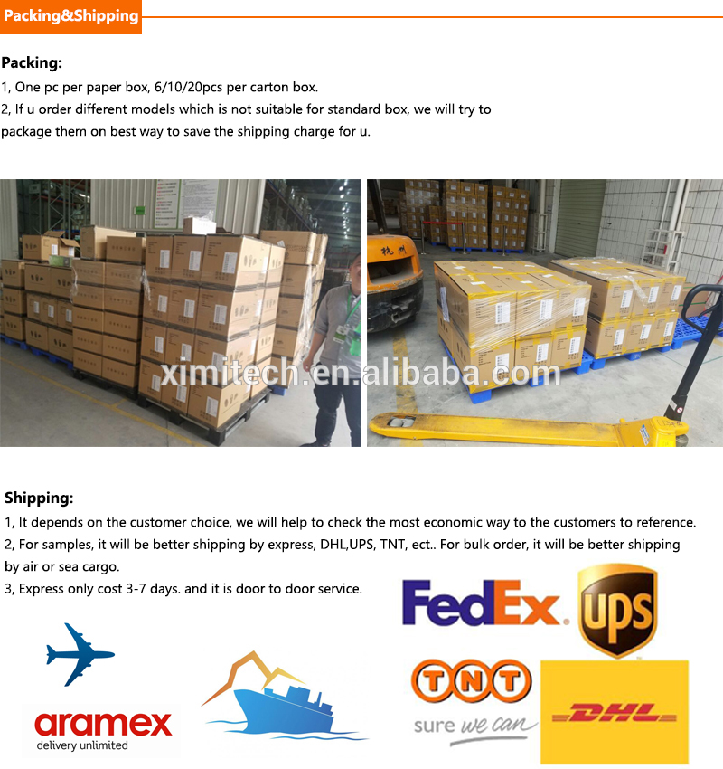 Packing and shipping