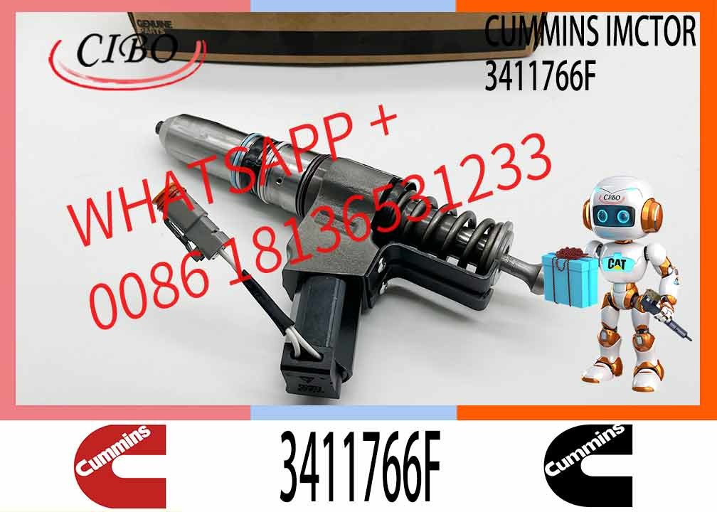 High Quality Diesel Fuel Injector 4384360 3411381 3411766F For CUMMINS N14 Engine