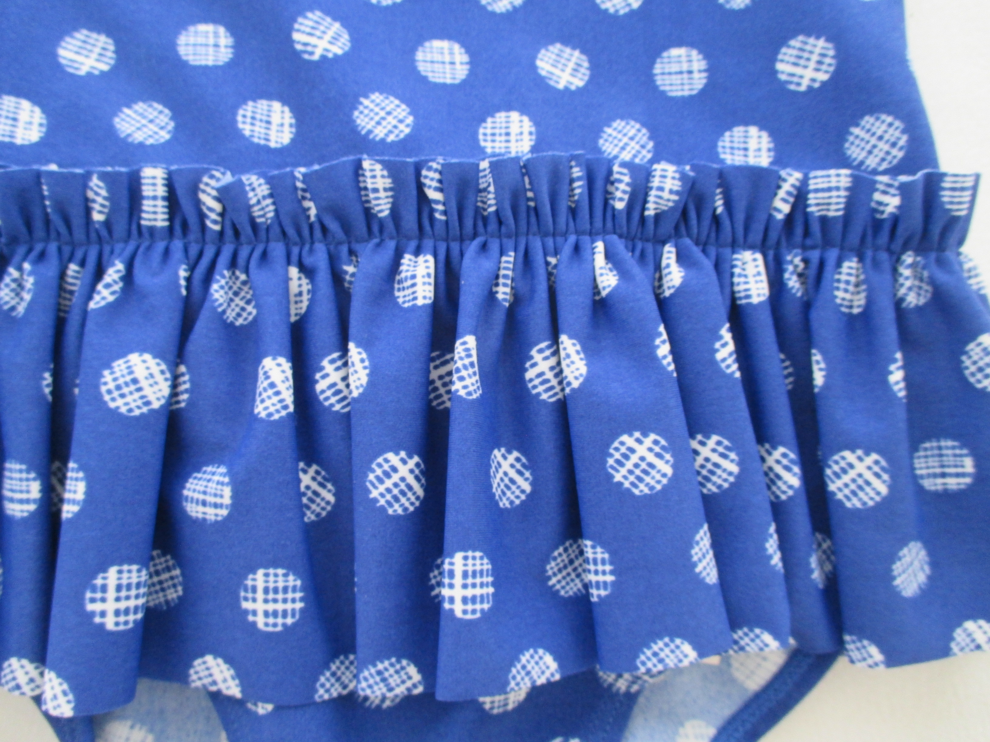 Maillot One Piece All Over Print Cute Baby Swimsuits Lycra Fabric