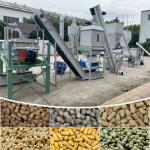 1-12mm Final Pellet Size Animal Feed Production Line With Moisture Content ≤20%