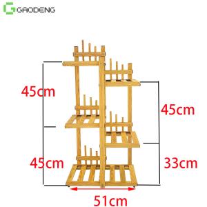 Wholesale 1.0mm 6063 Aluminium Plant Rack Home Flower Stand 3pcs/Bundle from china suppliers
