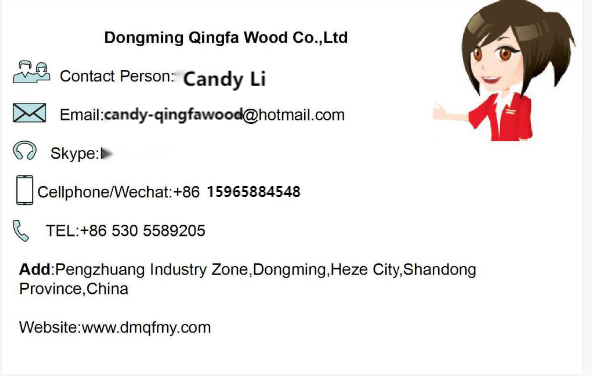 Customized Wooden Moulding Solid Wood Timber Paulownia Wood Board in Natural Color