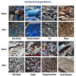 Scrap Steel and Iron Metal Drum Shredder for Car Heavy Metal Scrap Shredder