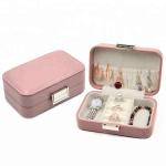 Colored Portable Jewelry Holder , Personalised Travel Jewellery Case For Friends