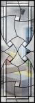 Gorgeous Contemporary Beveled Edge Picture Frame Glass Tempered Technical Curve