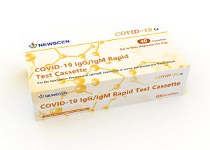 Wholesale Colloidal Gold Serum Plasma Antibody 20min Coronavirus Test Kit from china suppliers