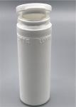 Durable Chewing Gum Bottle , 50g Small Plastic Bottles With Flip Top Caps