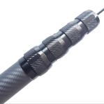 Lightweight Telescopic Poles Machined Carbon Fiber Pipe 10m 15m 45 Feet