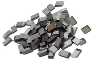 Wholesale Iron Cutting Tungsten Carbide Lathe Tips , Tungsten Carbide Tips 14.86 Density from china suppliers