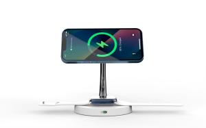 Wholesale 2025 Wholesale T269C Fast Charger 15w 10w Magnetic Wireless Fast Charger Apple And Samsung Pones Charger from china suppliers