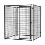 4ftx6ftx6ft Outdoor Dog Kennel Heavy Duty Dog Cage Pet House Galvanized Steel