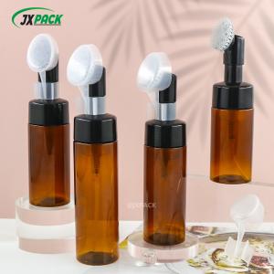 Wholesale Face Cleaning Empty Mousse Bottle 150ml PET Plastic Wash Cleanser Foam Cleanser Bottle from china suppliers