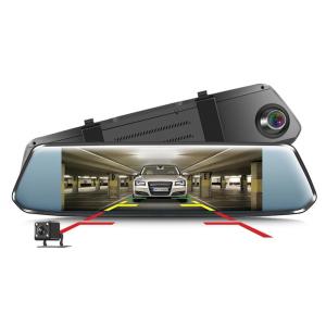 Wholesale 1080P 7 inch RoHS Mirror Dash Cam Front And Rear Waterproof Backup from china suppliers