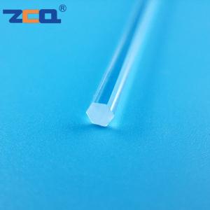Wholesale Polygon Fused Quartz Rods Side Length 0.2mm-8mm Transparent Color from china suppliers