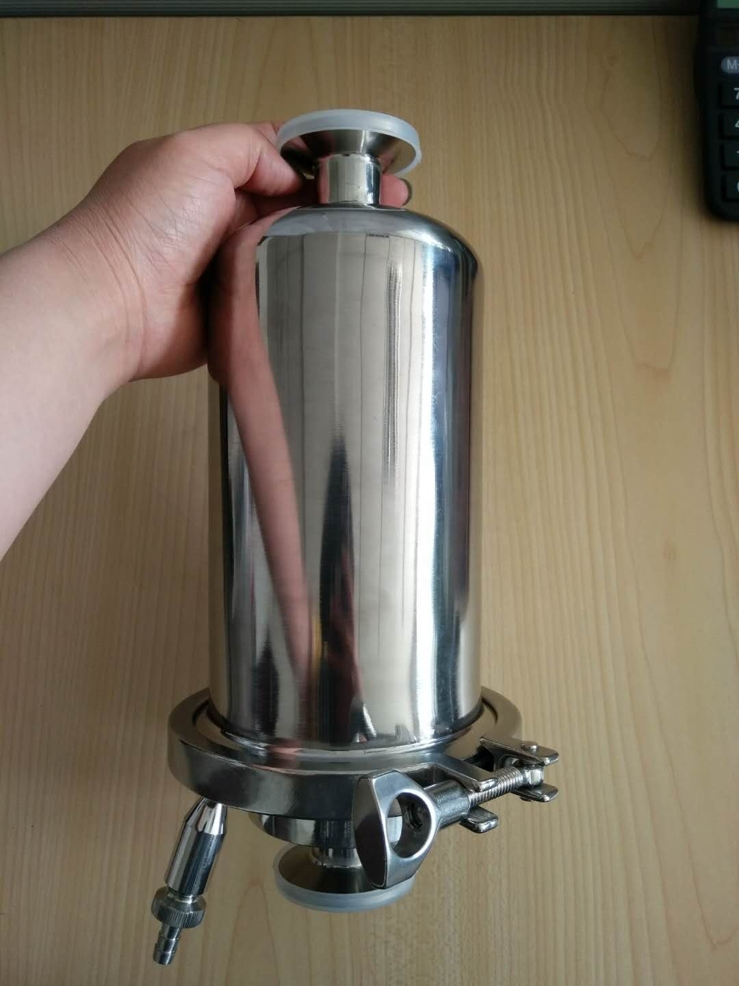 Industrial Multi Cartridge Filter Housing 0.6Mpa Water Treatment Equipments CE