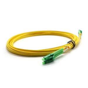 Wholesale 3.0mm Duplex Fiber Optic Patch Cord , Single Mode Fiber Patch Cable Lc To Lc from china suppliers