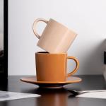 Ceramic Nordic Style Mug For Business Gifts 7.8oz 230ml Mug And Saucer Porcelain