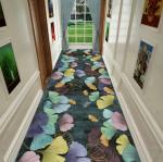 Polyester Fiber Custom Commercial Rugs Entrance Corridor Stairway Hotel Mat