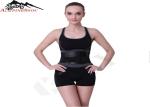 Leather Waist Back Support Belt To Relieve Waist Pain Black Color