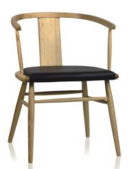 Wholesale North Europe style solid wood dining room arm chair furniture from china suppliers