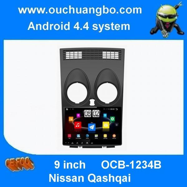 Ouchuangbo car radio gps navi big screen android 4.4 Nissan Qashqai Cortex A9