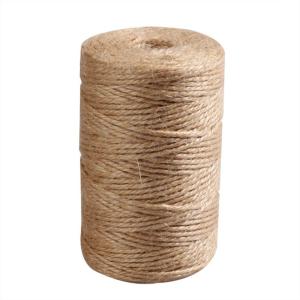 Wholesale YILIYUAN ROPE 5 mm 6mm baler jute twine yarn rope 3ply roll Multifunction Twist Rope from china suppliers