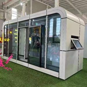 Wholesale Prefabricated Mobile Steel Structure Building Apple Cabin Tiny House from china suppliers