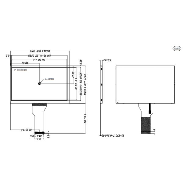 Customize Wholesale 20ms IPS TFT ILI9881C Touch Screen Smart Monitor