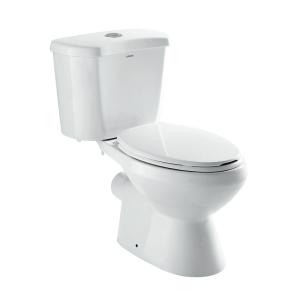 Wholesale Sanitary Ware Two Piece Toilets , P Tray Ceramic Water Closet from china suppliers