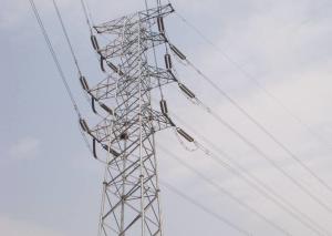 Wholesale Hot Dip Electric Power Line Towers , Q235B / Q345B Steel Transmission Tower from china suppliers